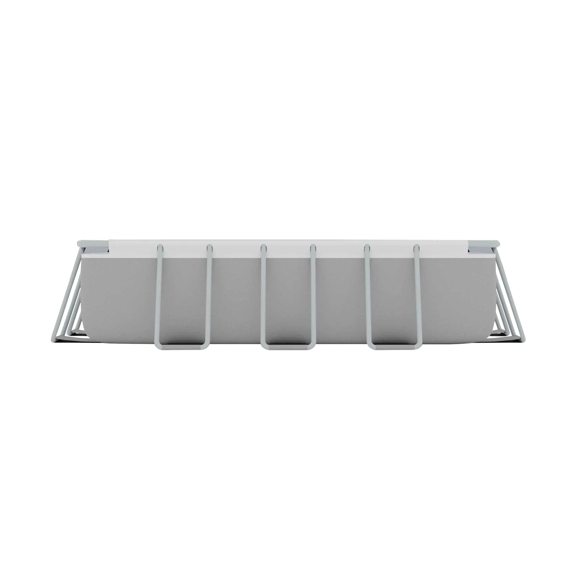13ft Deluxe Steel Frame Swimming Pool Rectangular with Filter Pump - DL21