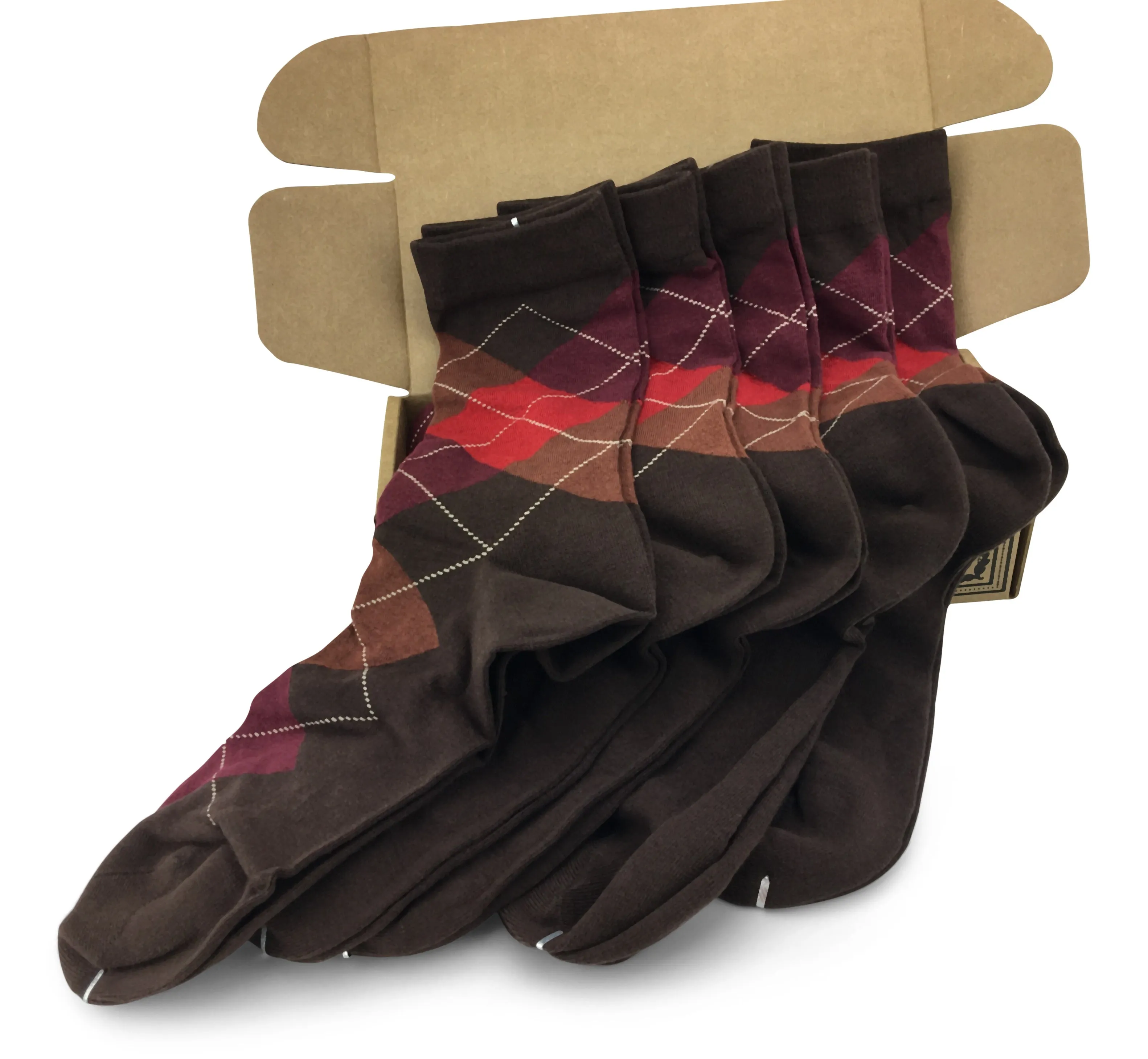 5 Pair Men Matching Fashion Dress Socks Gift Box-Groomsmen Weddings Party Socks