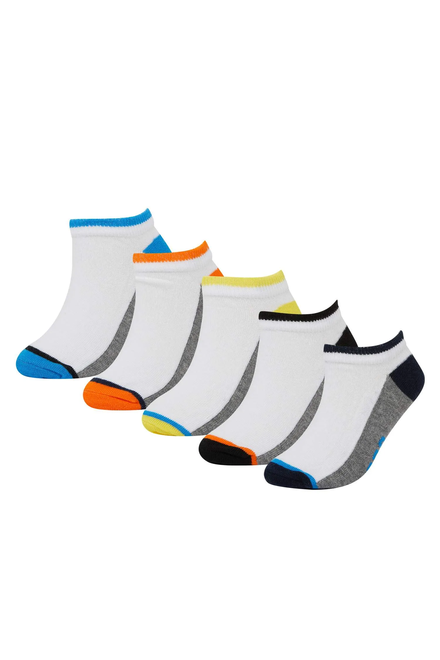 5 Pcs Patik Socks with Boys Pattern