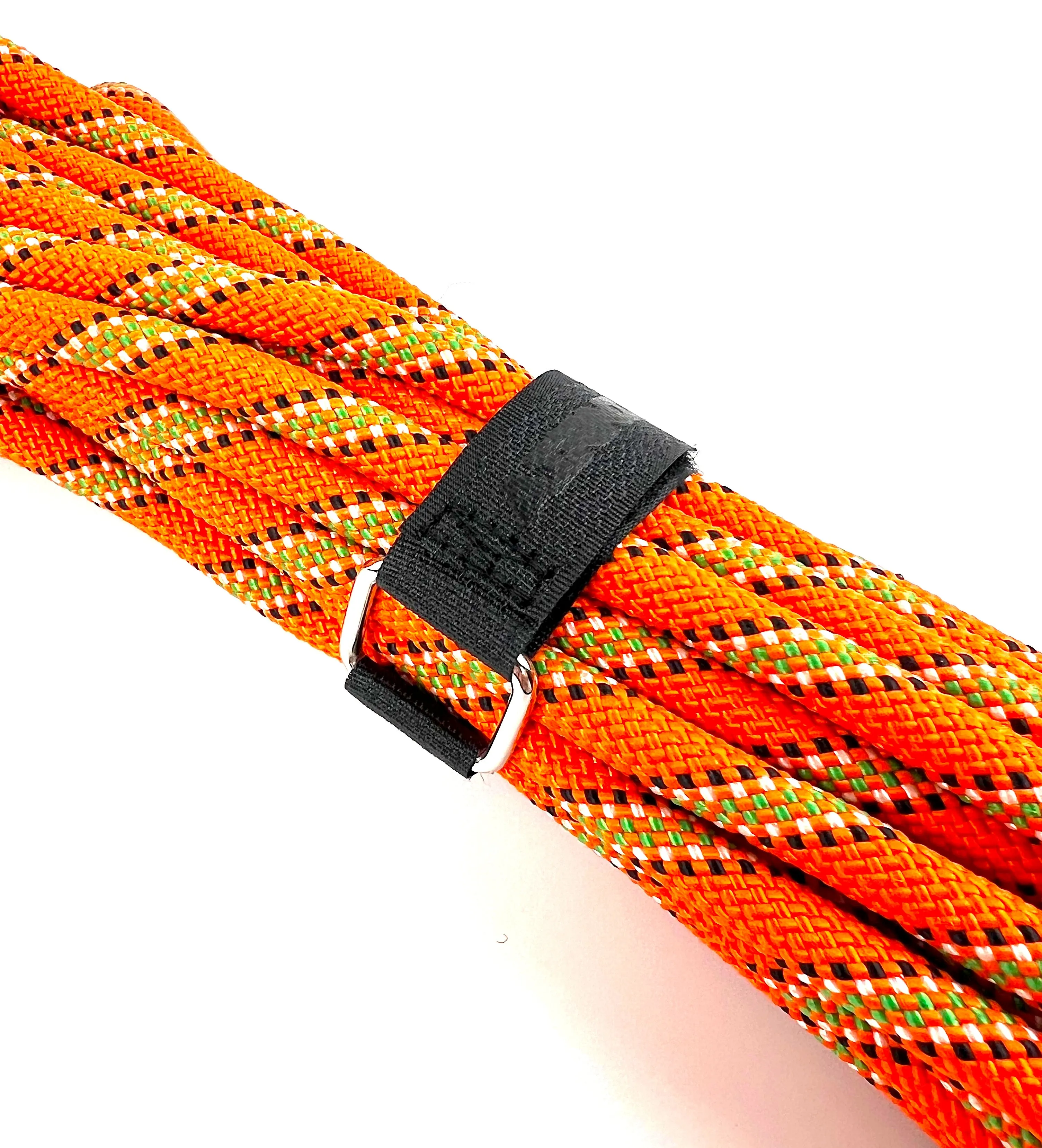 AIRNIX 8" x 3/4" (6.5" useable) Standard Nylon Hook & Loop Cinch Strap w/ Metal Buckle