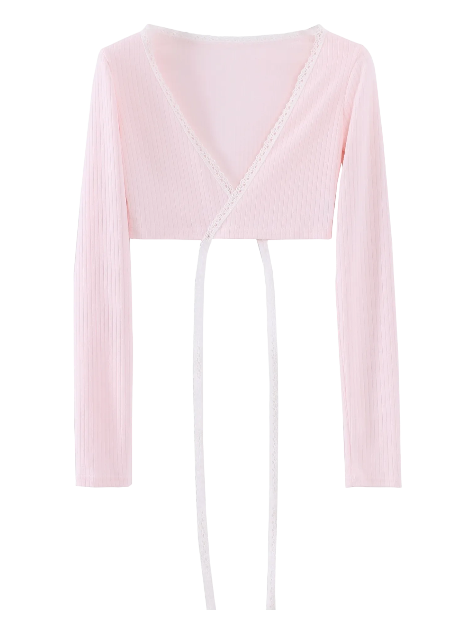Ballerina Bliss Wrap Cardigan (Pink)
