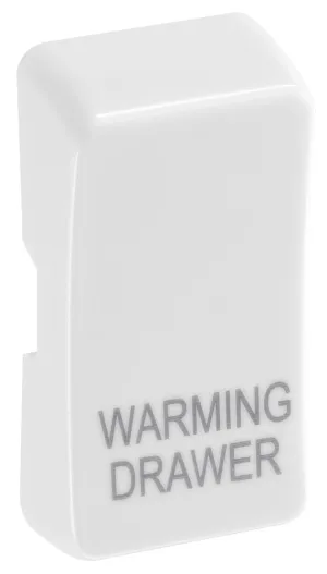 BG RRWDW Nexus Grid Rocker Printed (WARMING DRAWER) - White