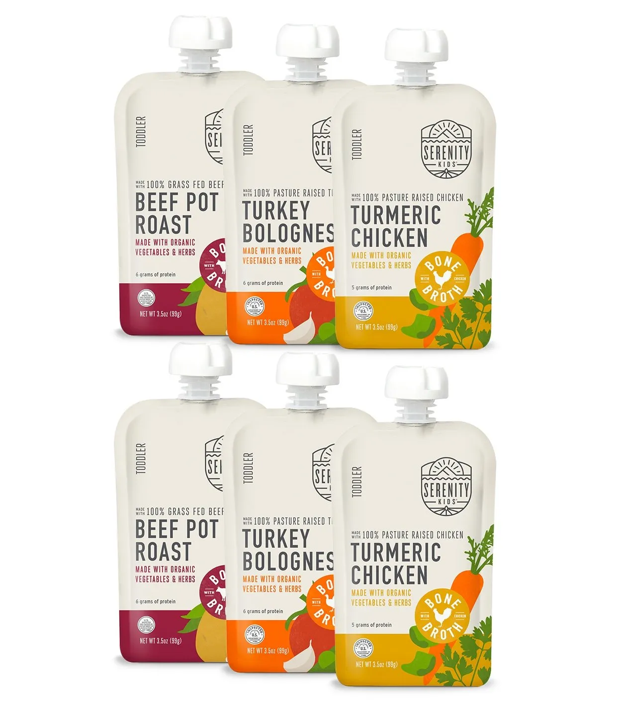 Bone Broth Baby Food Variety Pack