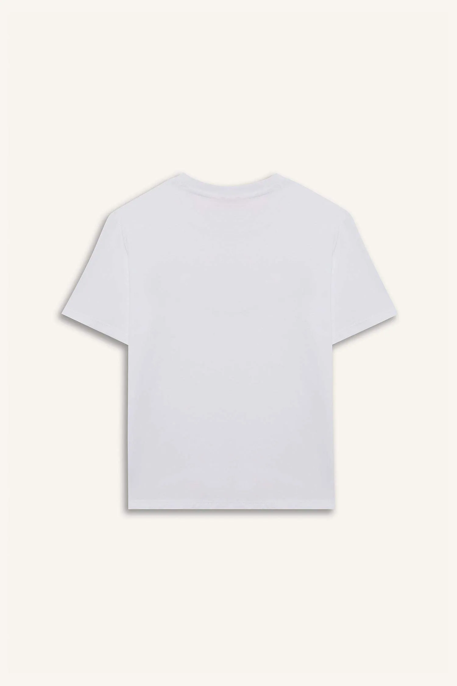 Boy Printed Crew Neck Short Sleeve T-Shirt