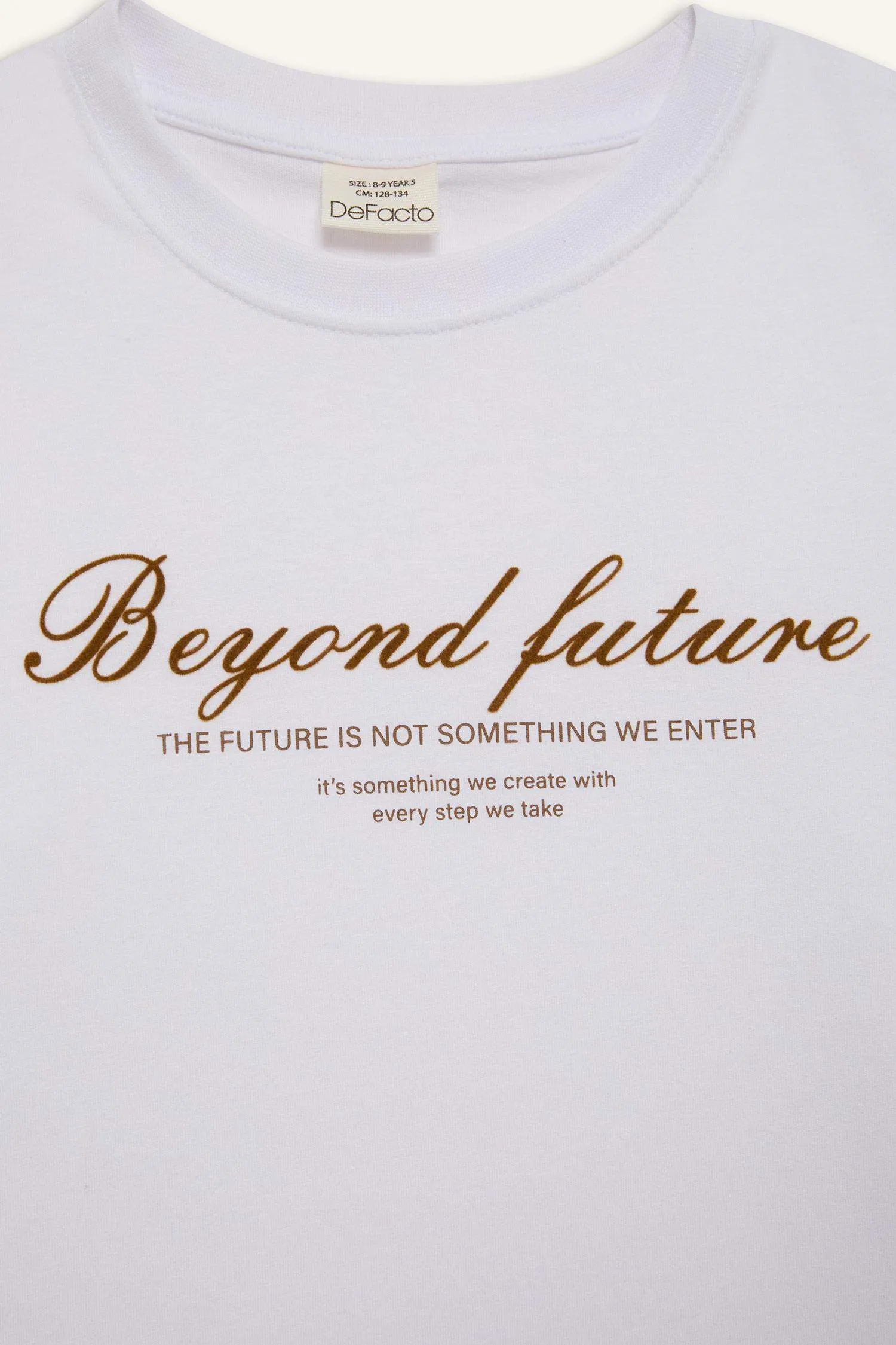Boy Printed Crew Neck Short Sleeve T-Shirt