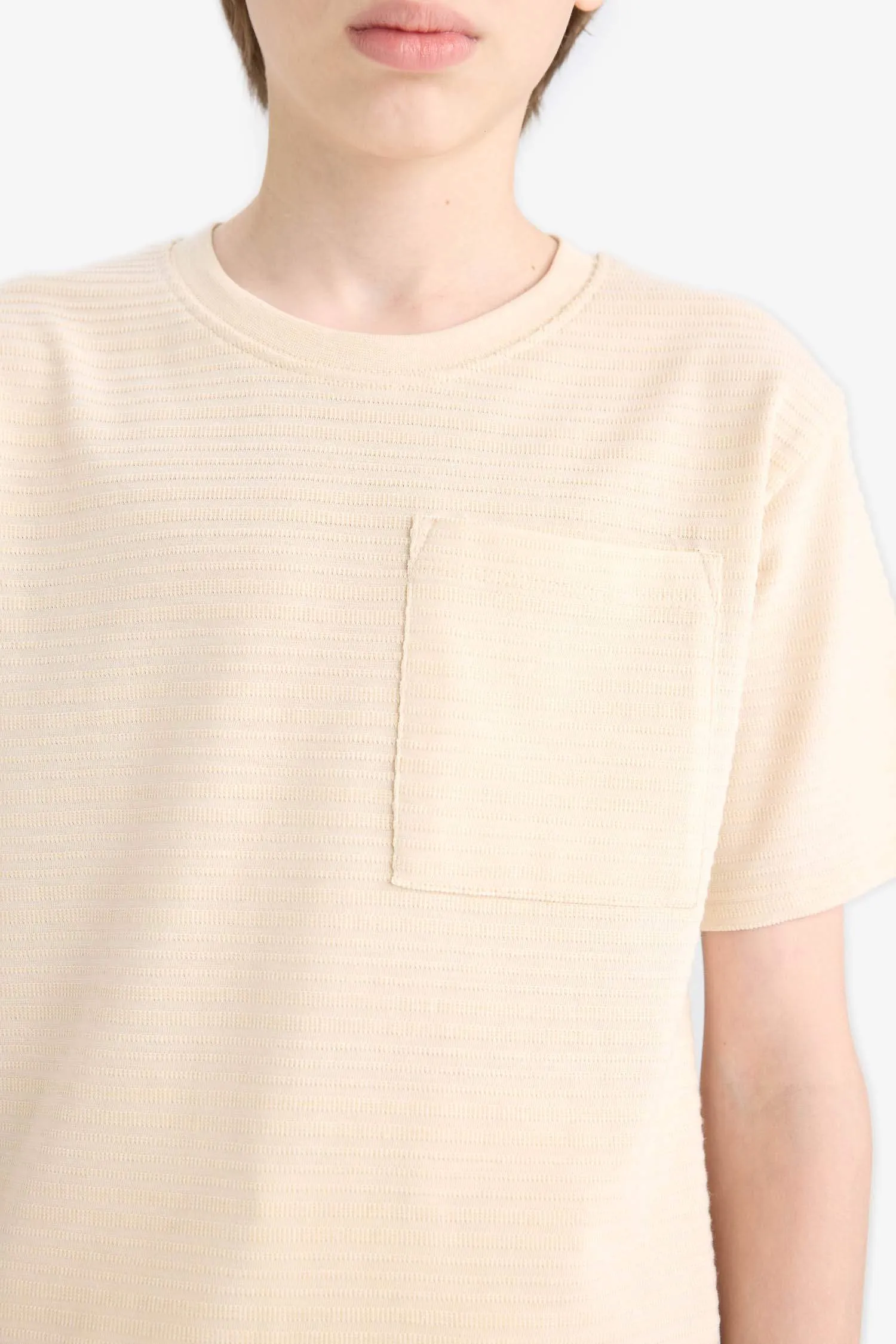 Boy Regular Fit Crew Neck Short Sleeve T-Shirt