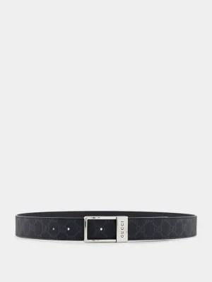 Canvas and leather belt
