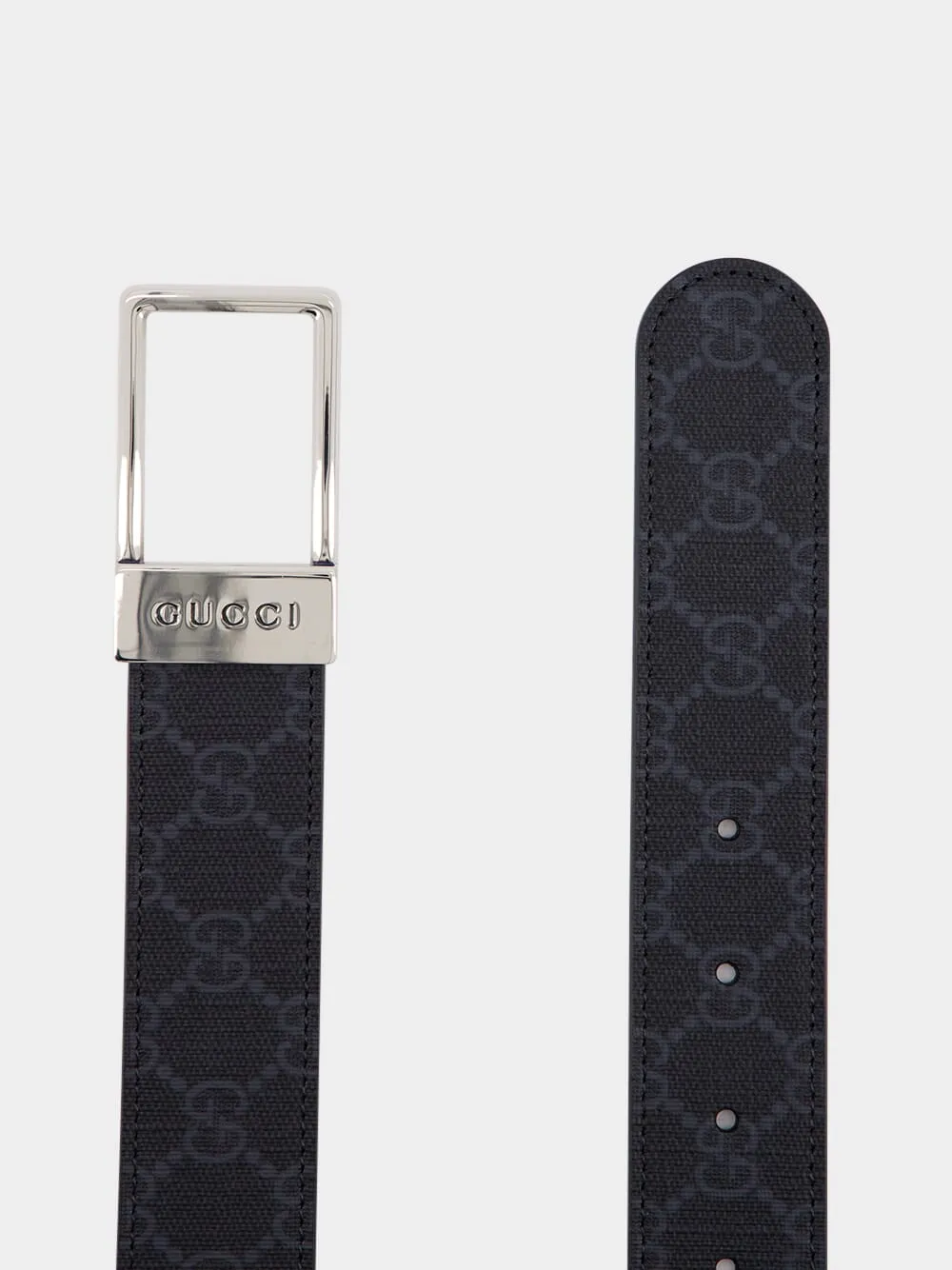 Canvas and leather belt