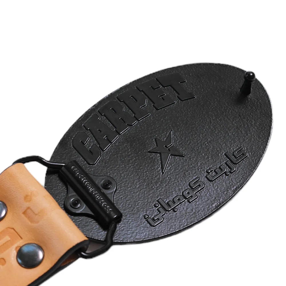 Carpet Company Leather Belt Tan
