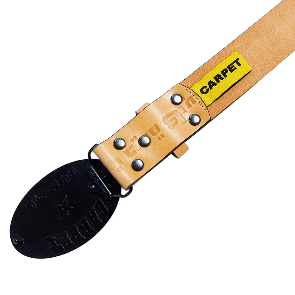 Carpet Company Leather Belt Tan