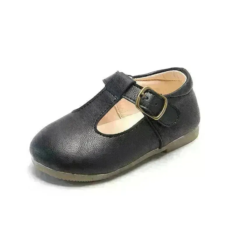 Children's pea shoes versatile single shoes baby shoes