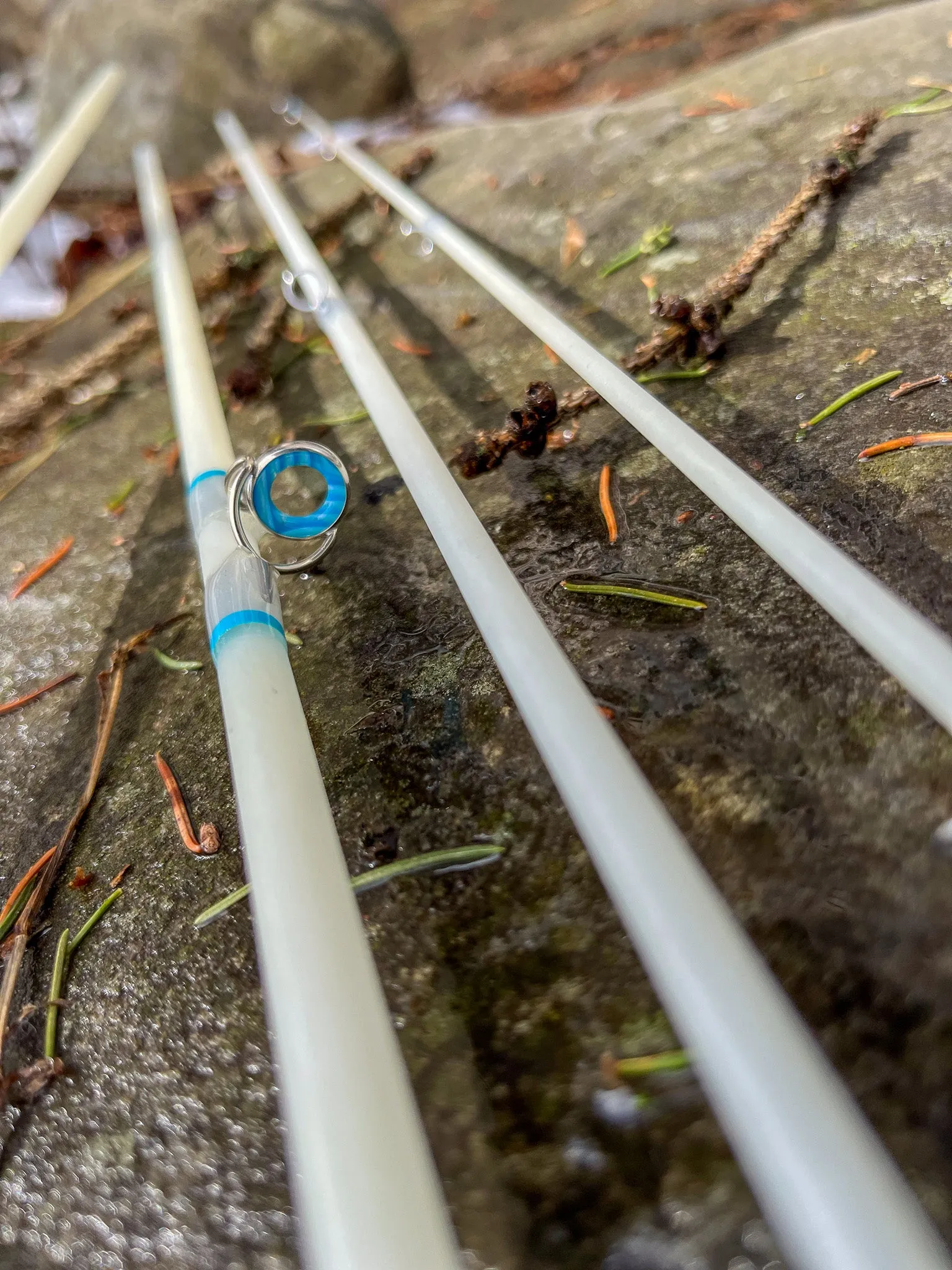 Custom Snow Glass S-Glass Fly Rods