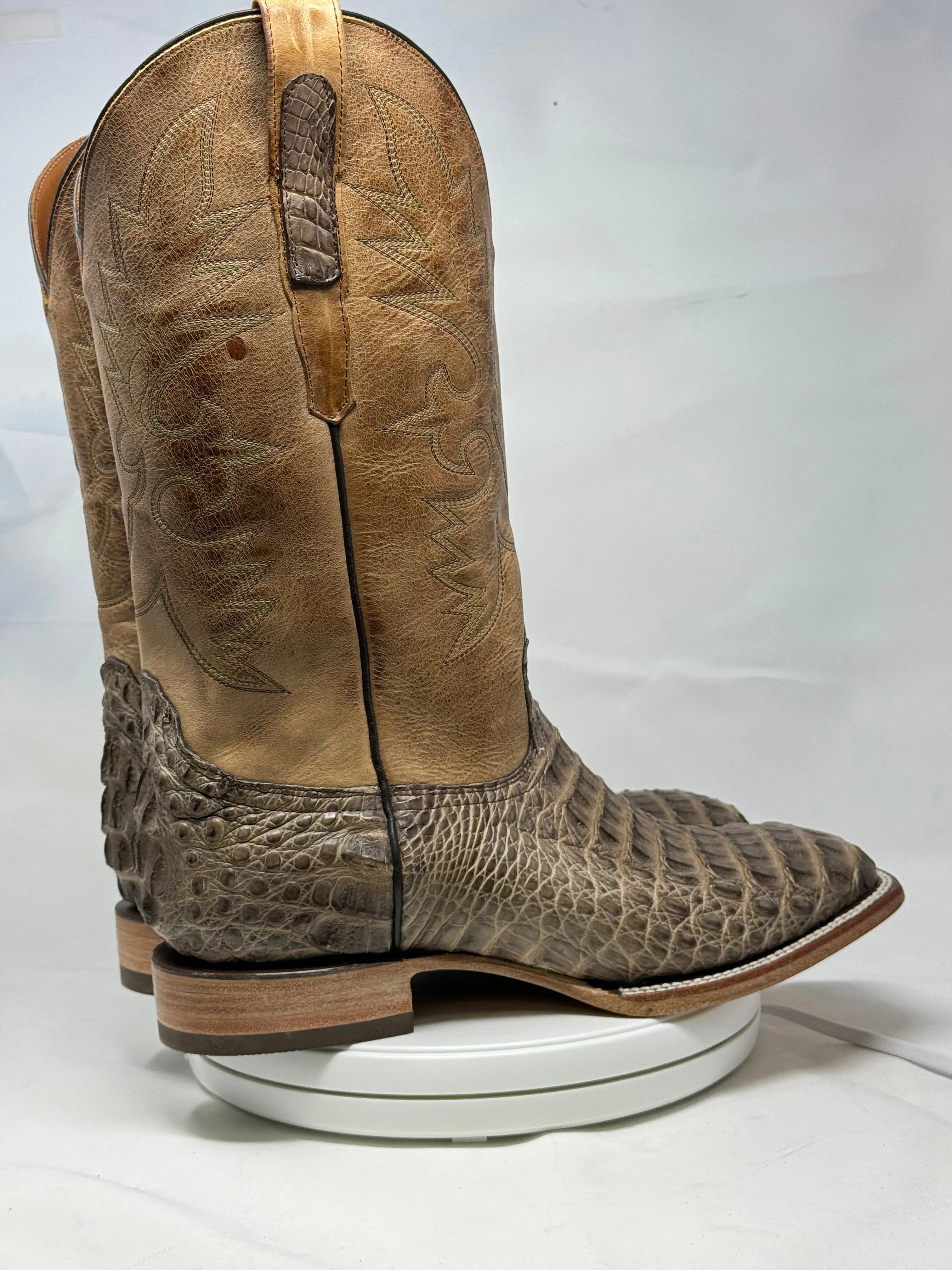 DJ2054 | Don Juan Boots Men's Caiman Back Chocomink H Toe P