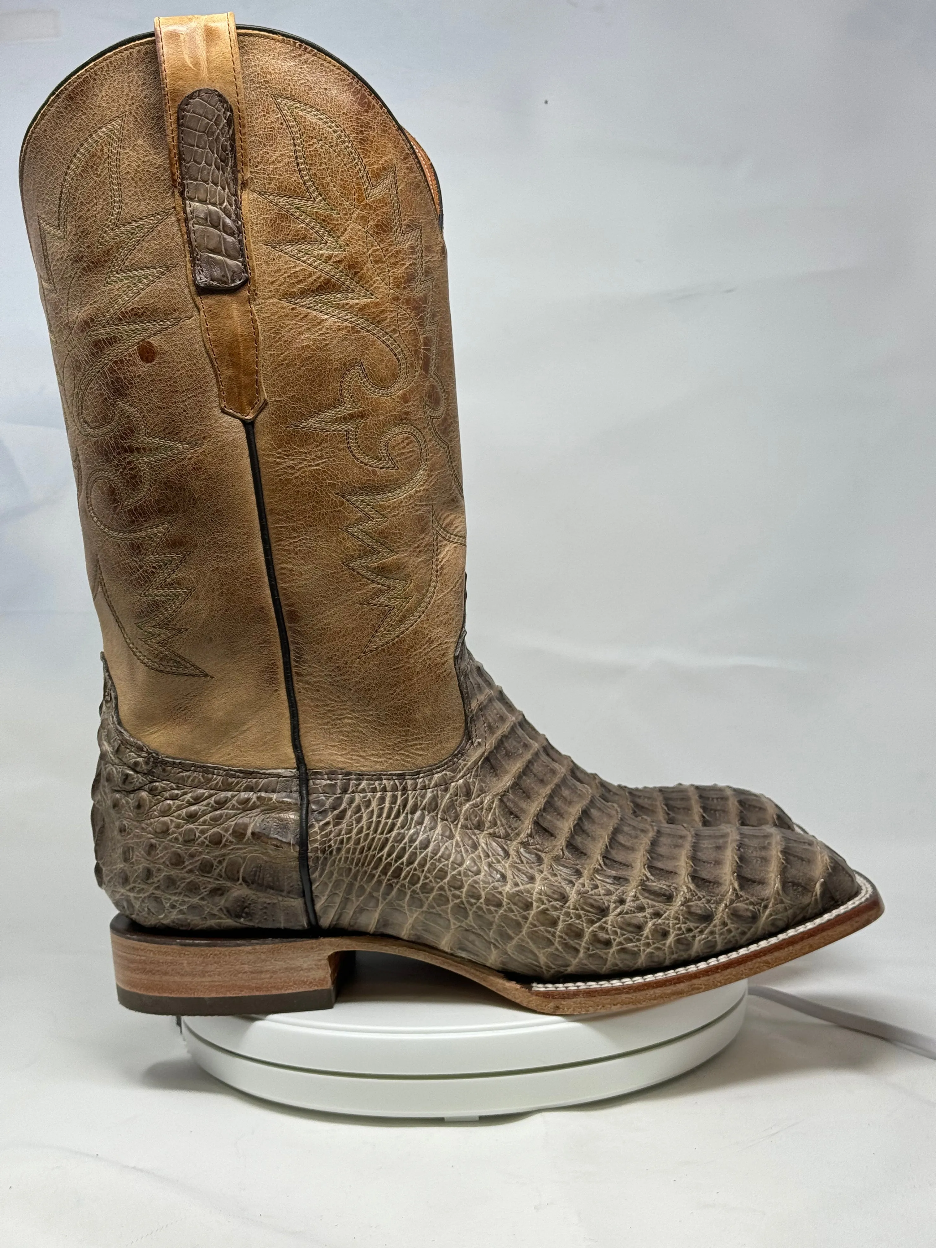 DJ2054 | Don Juan Boots Men's Caiman Back Chocomink H Toe P