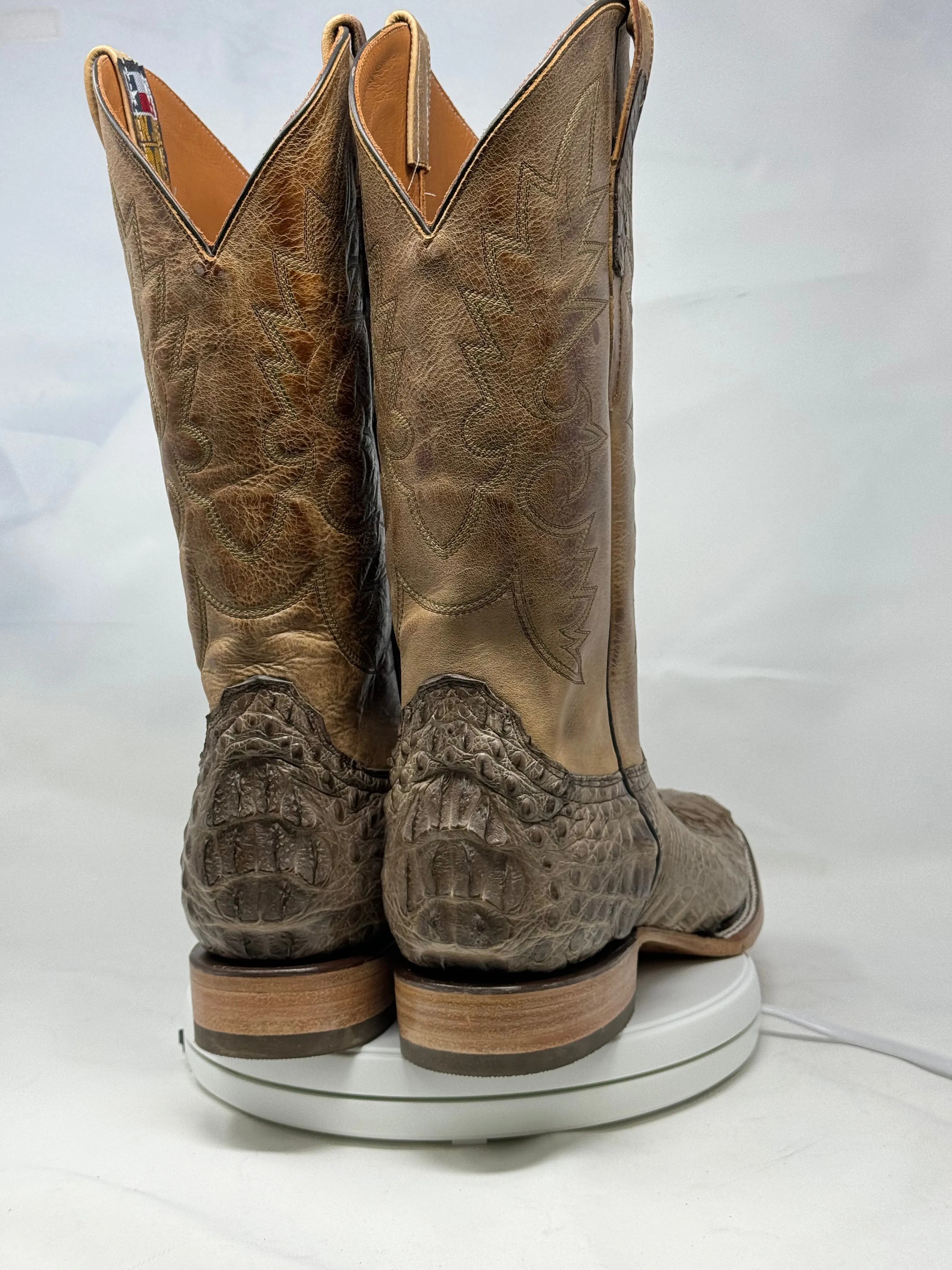 DJ2054 | Don Juan Boots Men's Caiman Back Chocomink H Toe P