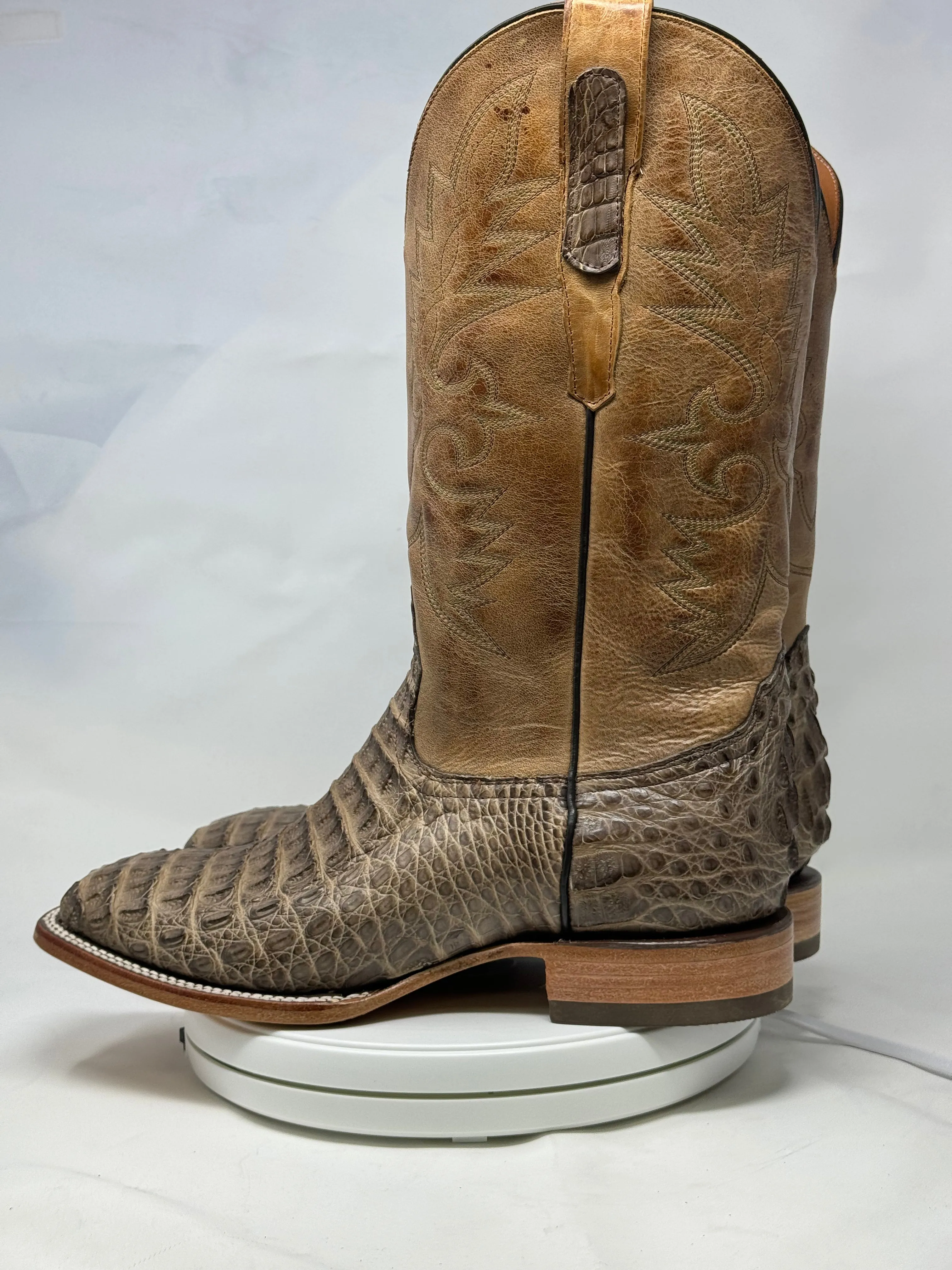 DJ2054 | Don Juan Boots Men's Caiman Back Chocomink H Toe P