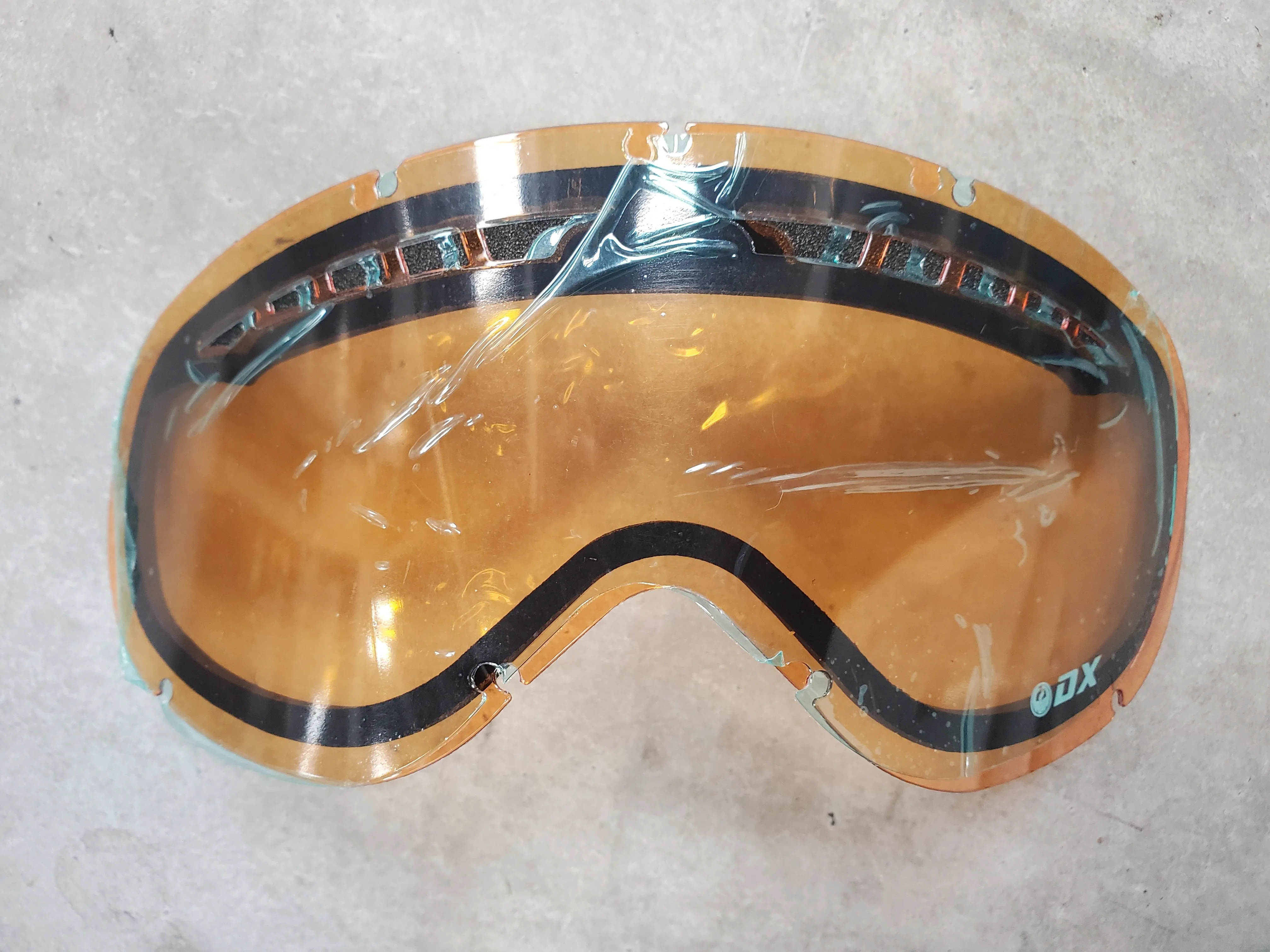 DX Snow Goggles with Extra Orange Lens *Excellent Condition*