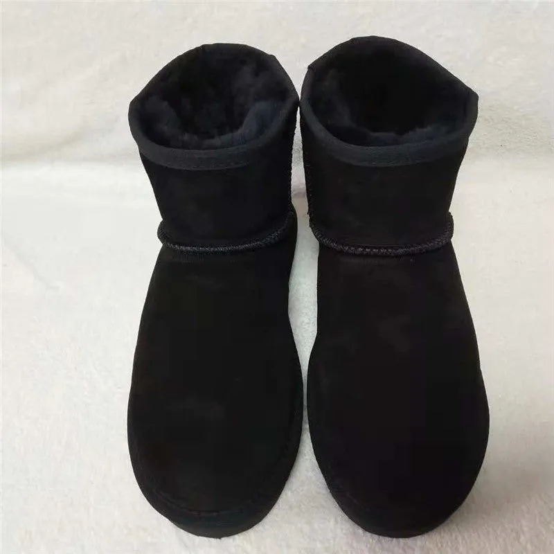 Fabienne Knöchel Echtleder Schneestiefel