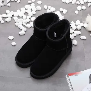 Fabienne Knöchel Echtleder Schneestiefel