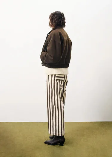 FRNCH Carren Bomber Jacket - Chocolat