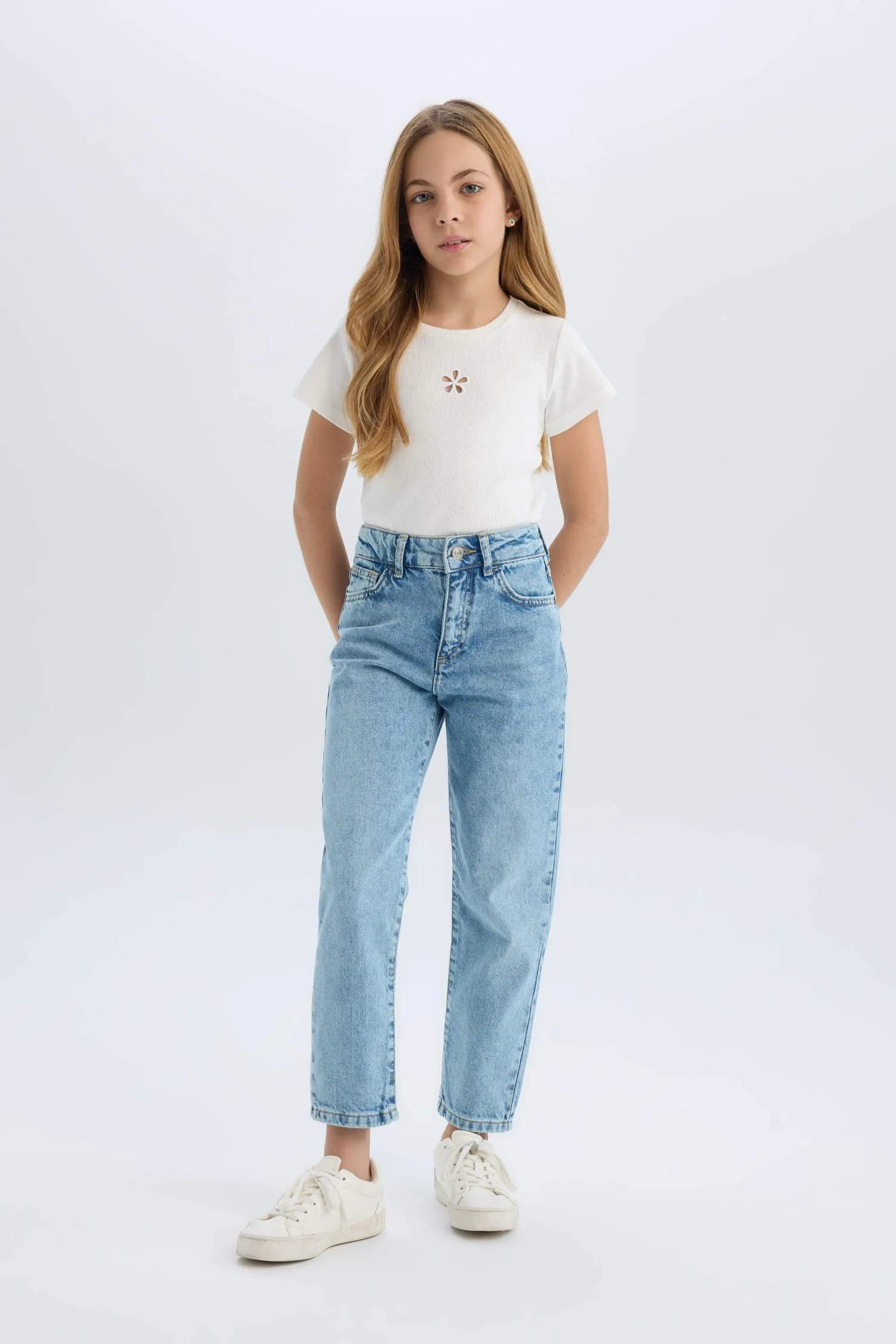 Girl Mom Fit Standard Leg Jeans