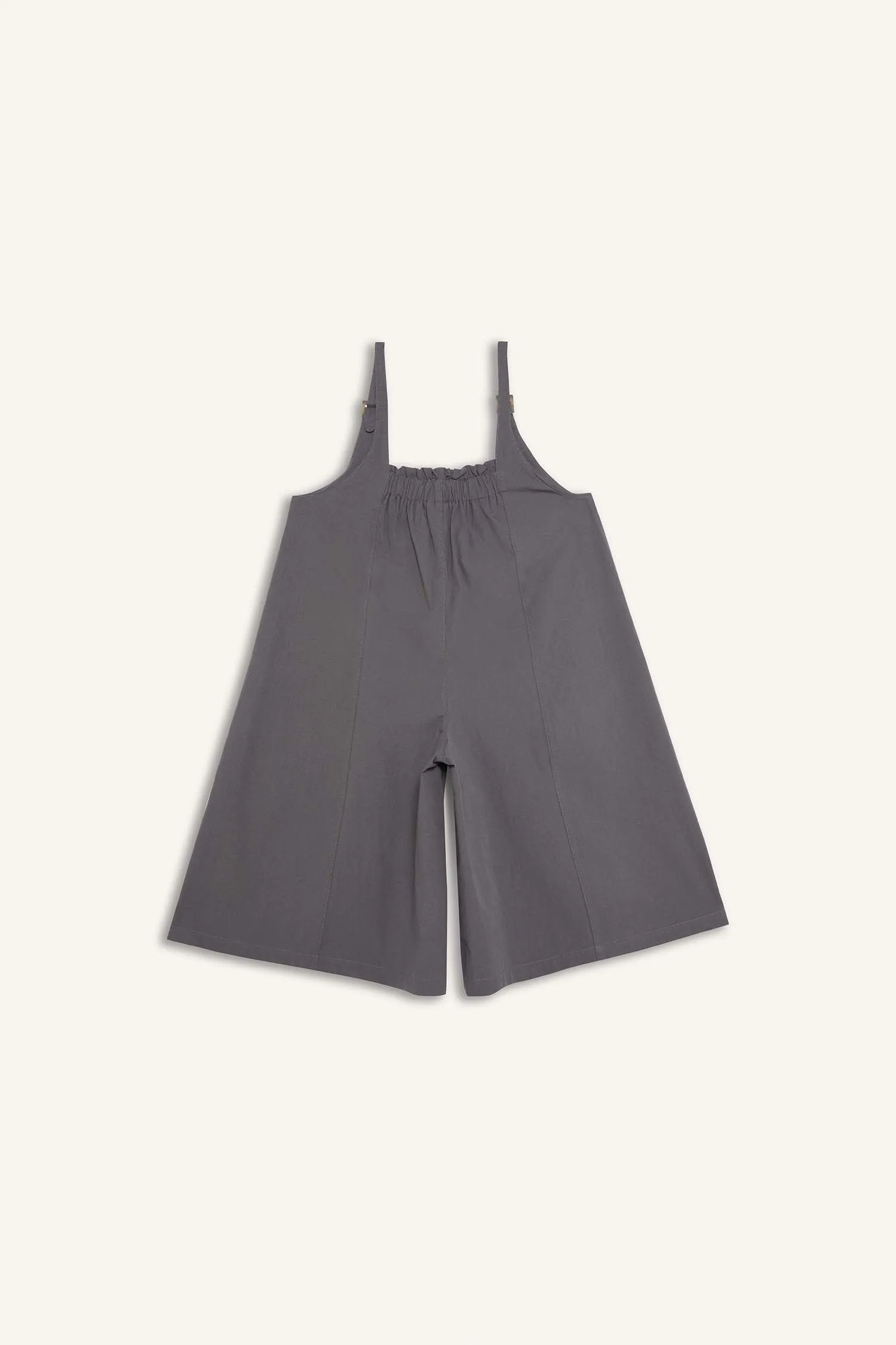 Girl Poplin Jumpsuit