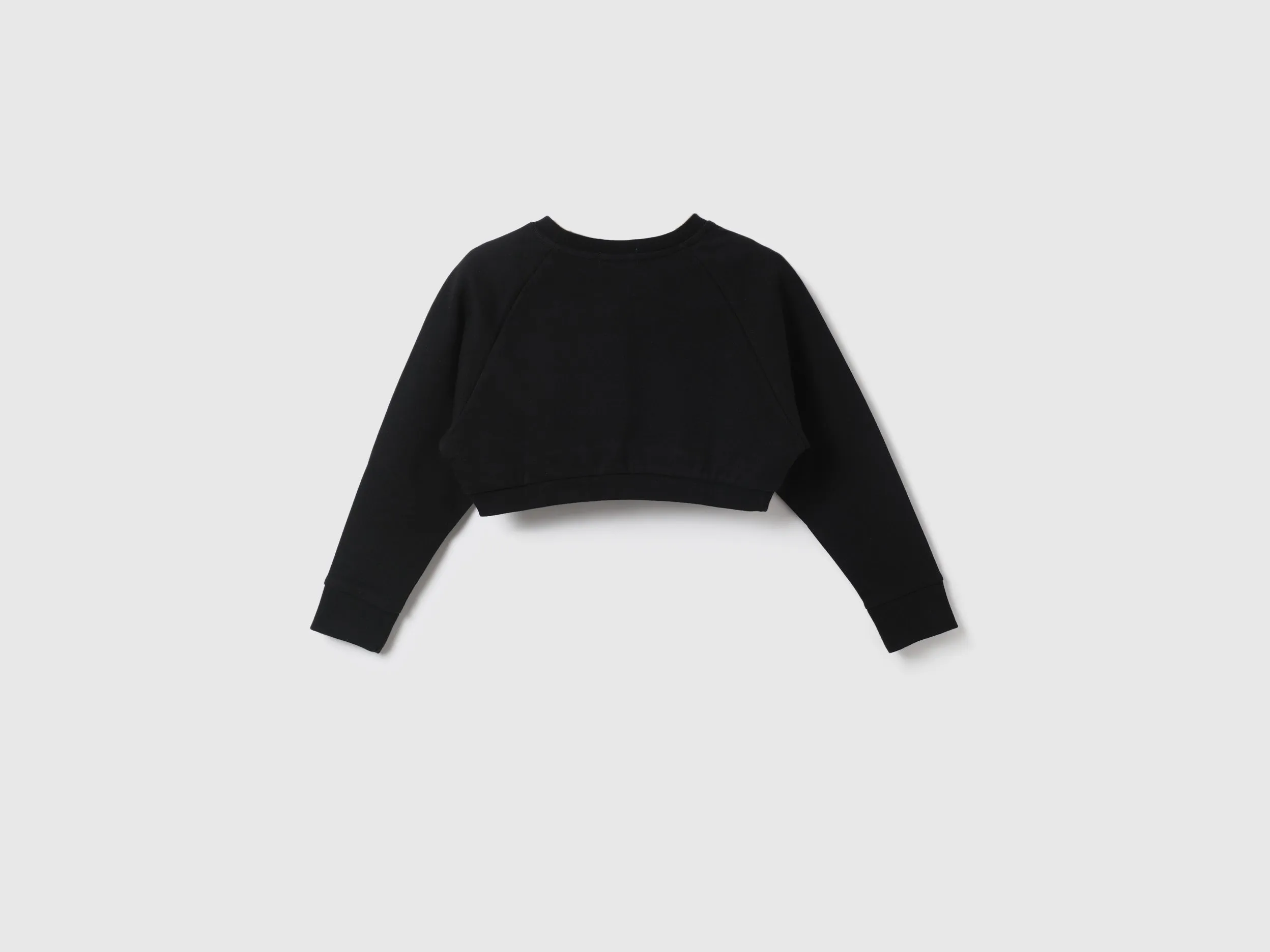 Girls Printed Round Neck Sweatshirt