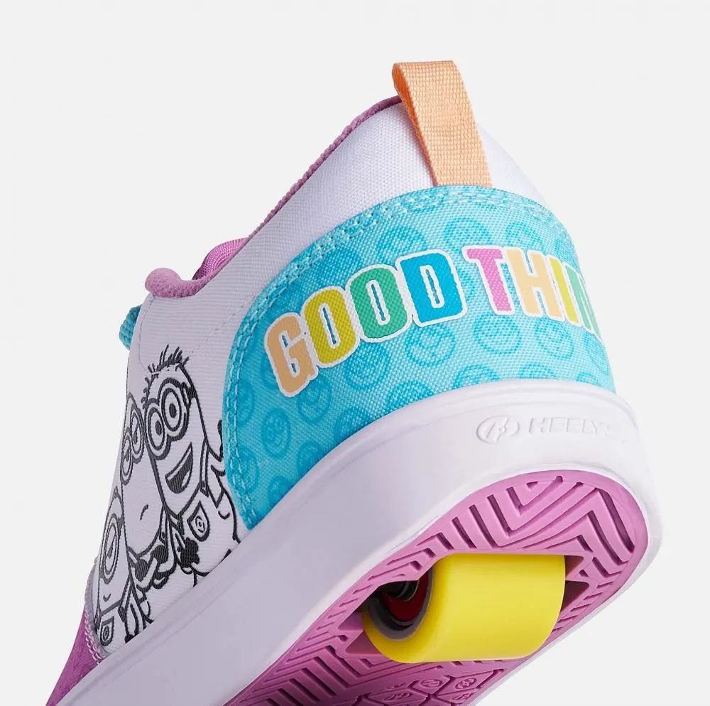 Heelys x Minions Minions Ezzential - White / Purple / Sky Blue