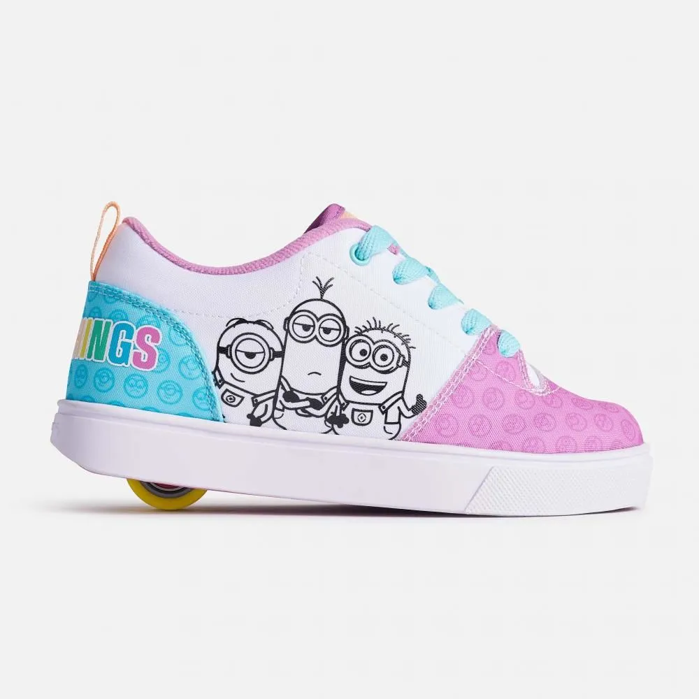 Heelys x Minions Minions Ezzential - White / Purple / Sky Blue