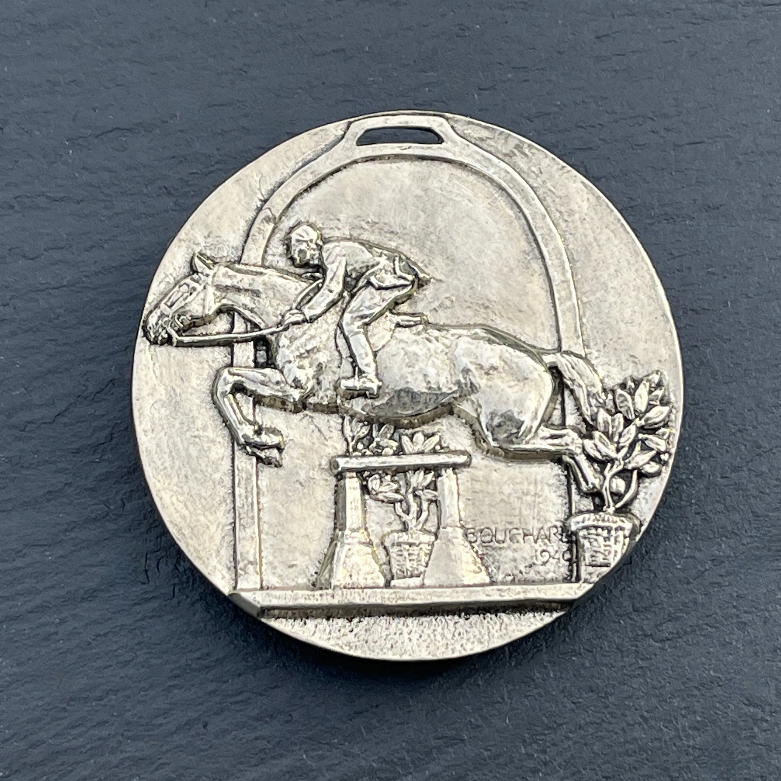 Jumper Medal Belt Buckle (fits 1.5" inch belt)