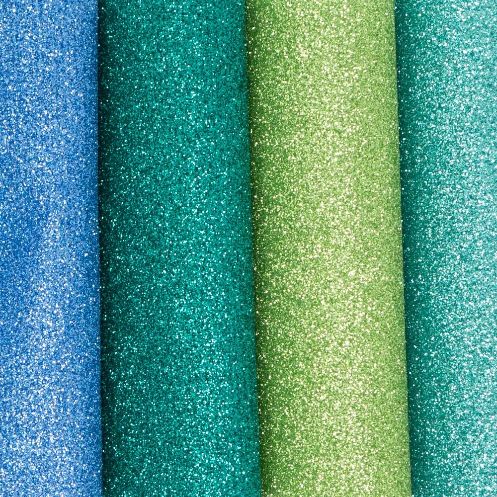 Jungle Solid Glitter Felt Collection