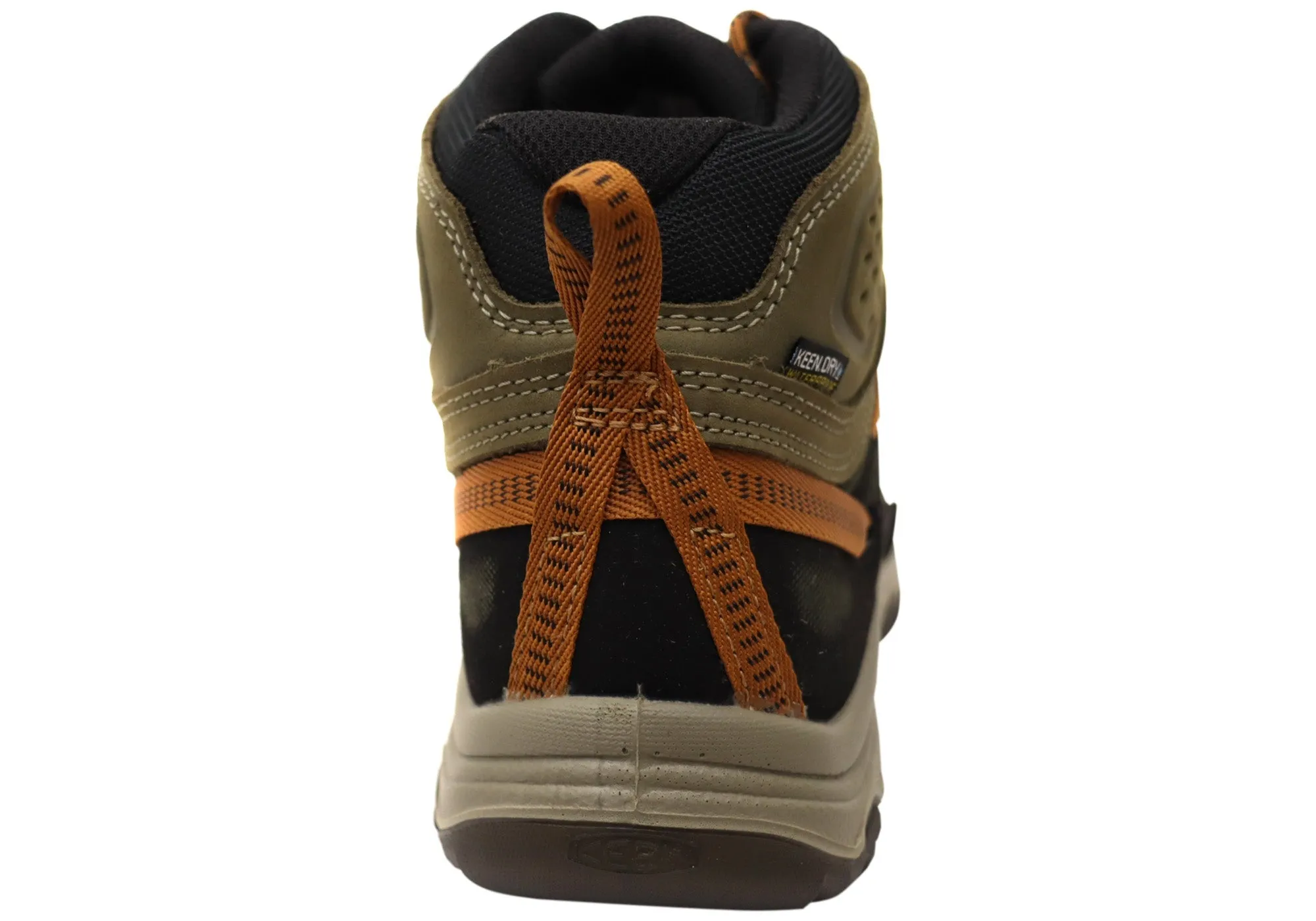 Keen Mens Targhee IV Mid Waterproof Hiking Lace Up Comfortable Boots