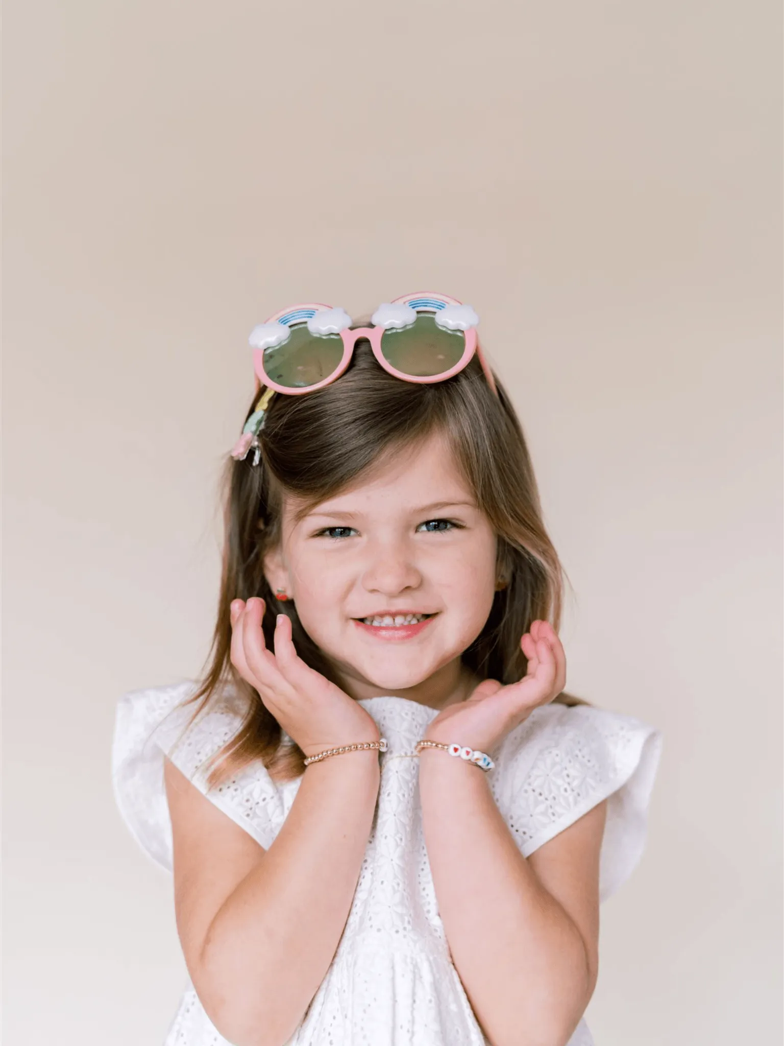 Kid Rainbow Hope Stretch Bracelet