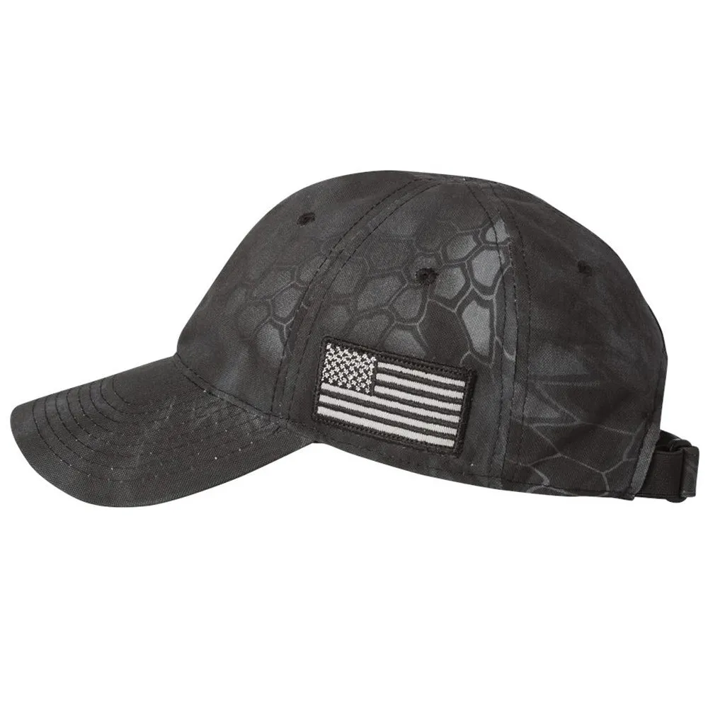 Kryptek Camo Typhon Gray Beige Adjustable Hat Cap