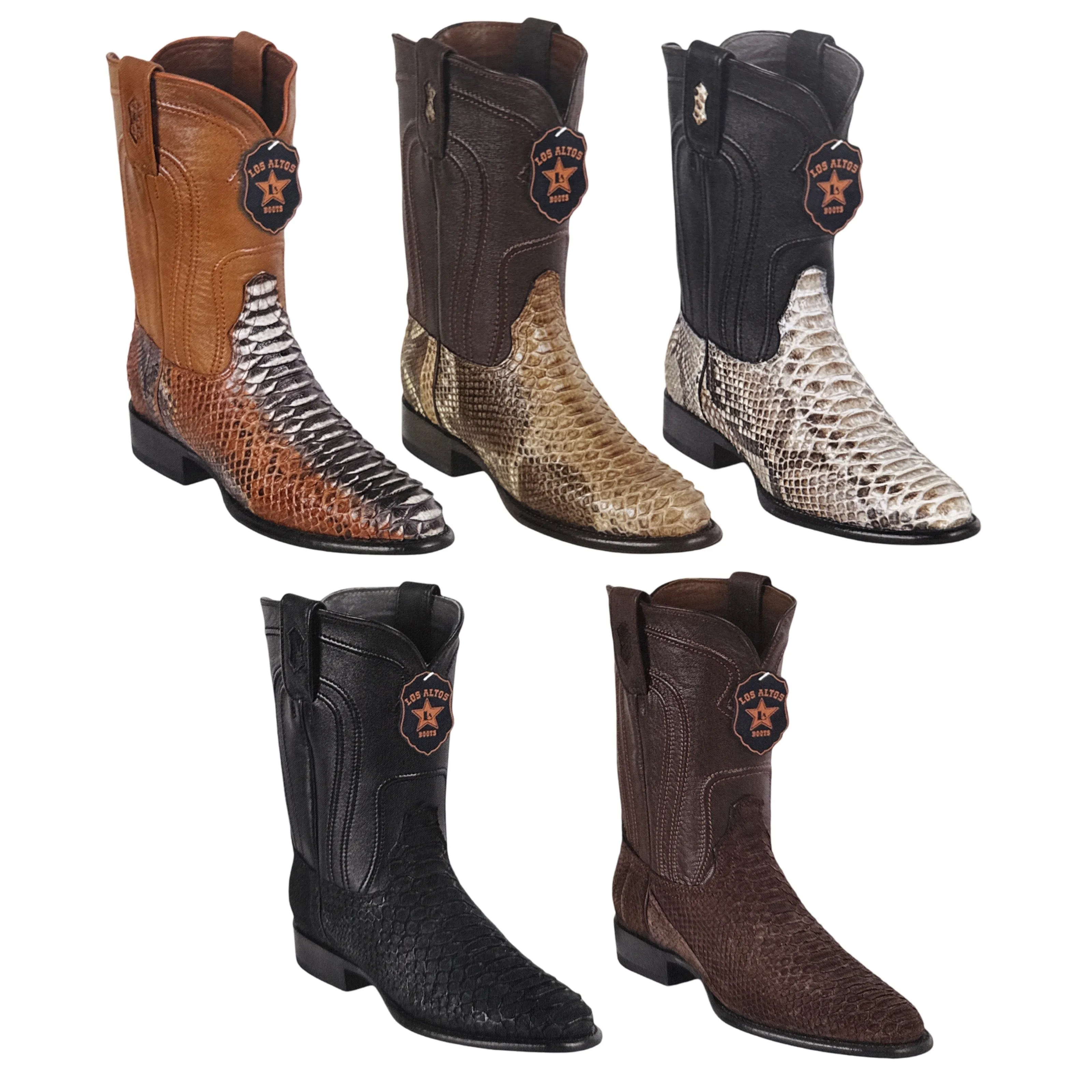 Los Altos Python Roper Boots
