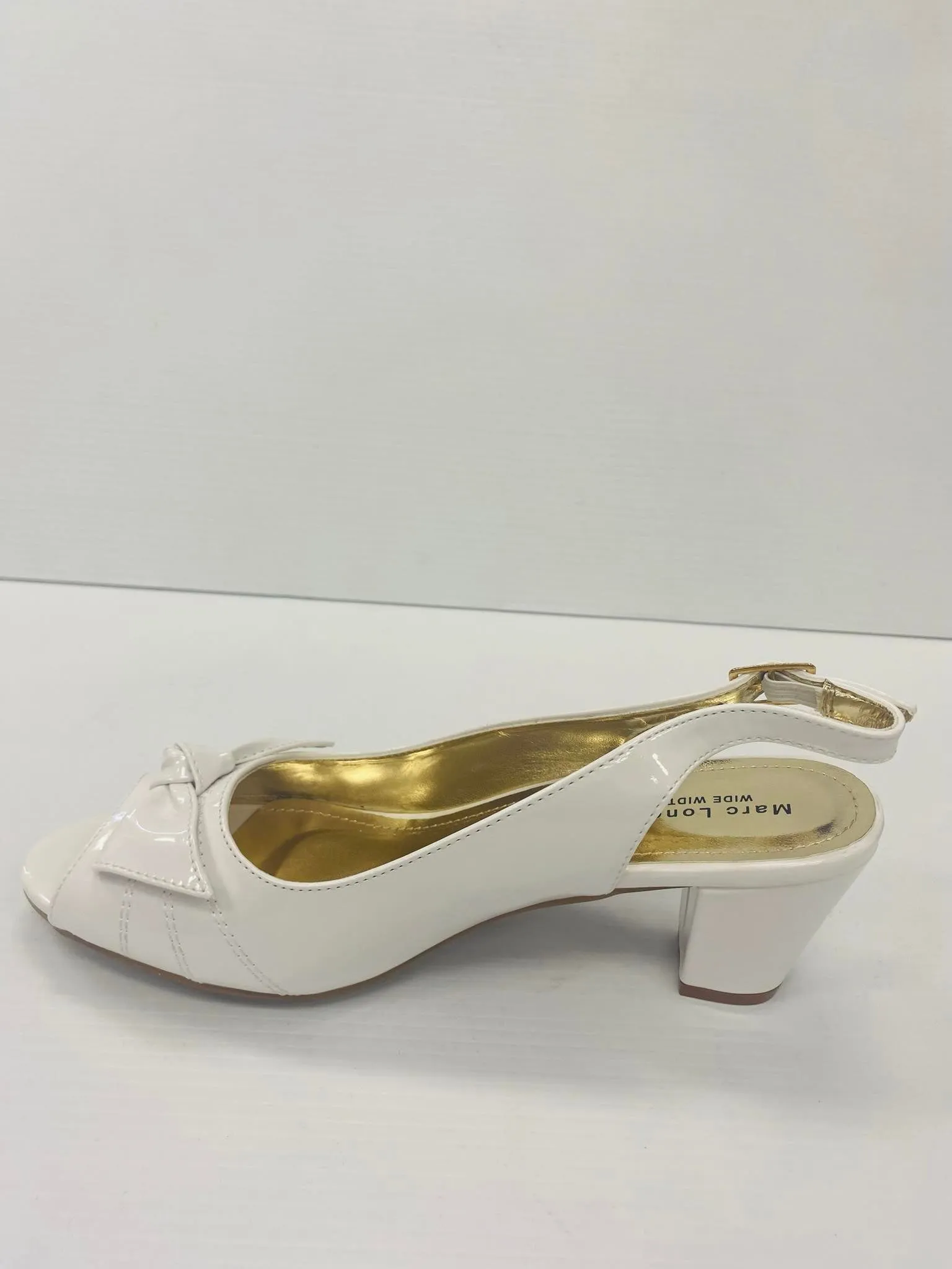Marc London WIDE WIDTH 6479 Low Chunky Heels