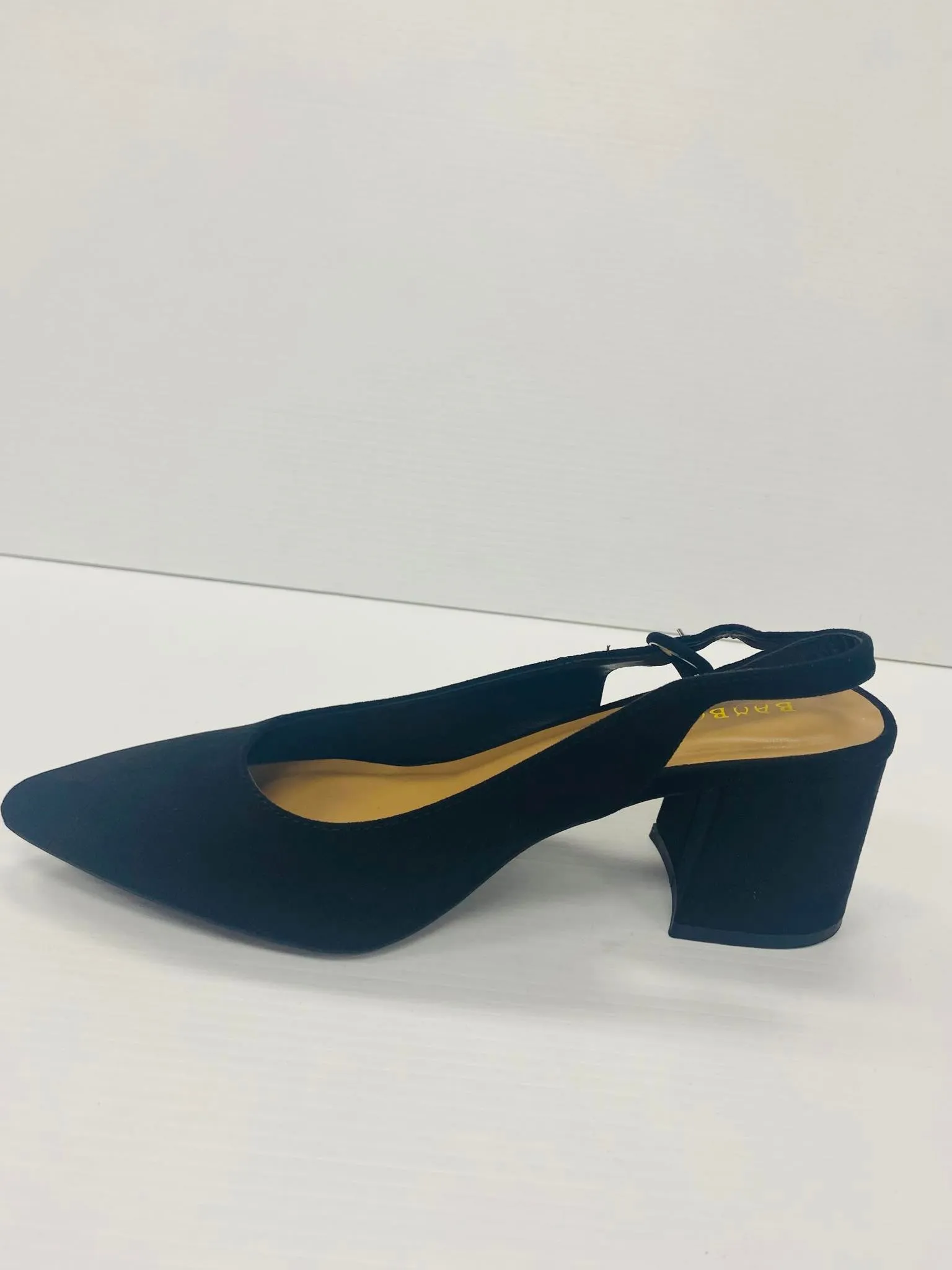 Marc London WIDE WIDTH 6479 Low Chunky Heels