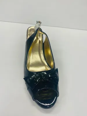Marc London WIDE WIDTH 6479 Low Chunky Heels