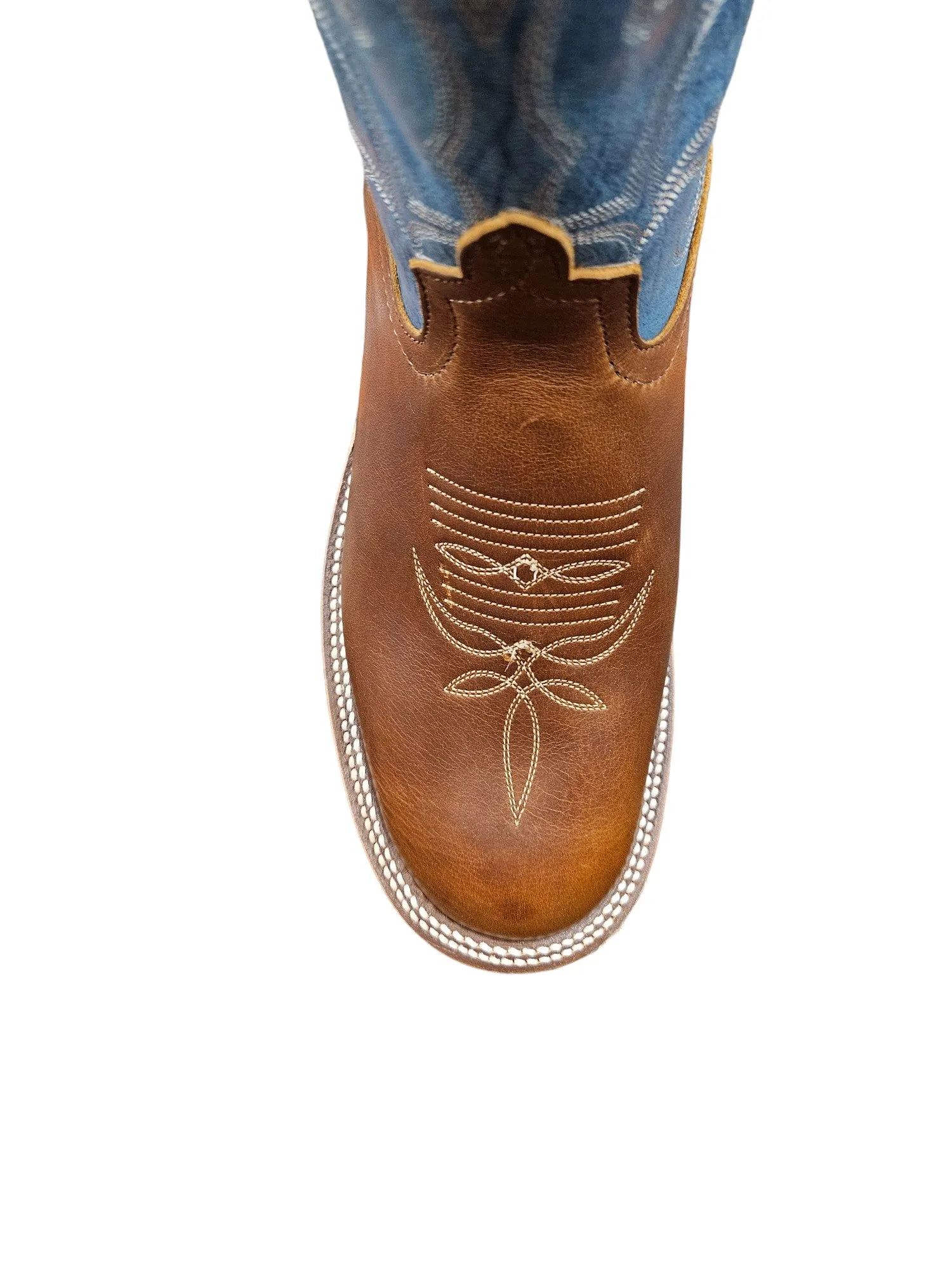 MEN’S ANDERSON BEAN ROUND TOE CREPE SOLE STAMPEDE BRIAR WESTERN BOOTS EXCLUSIVES 339857