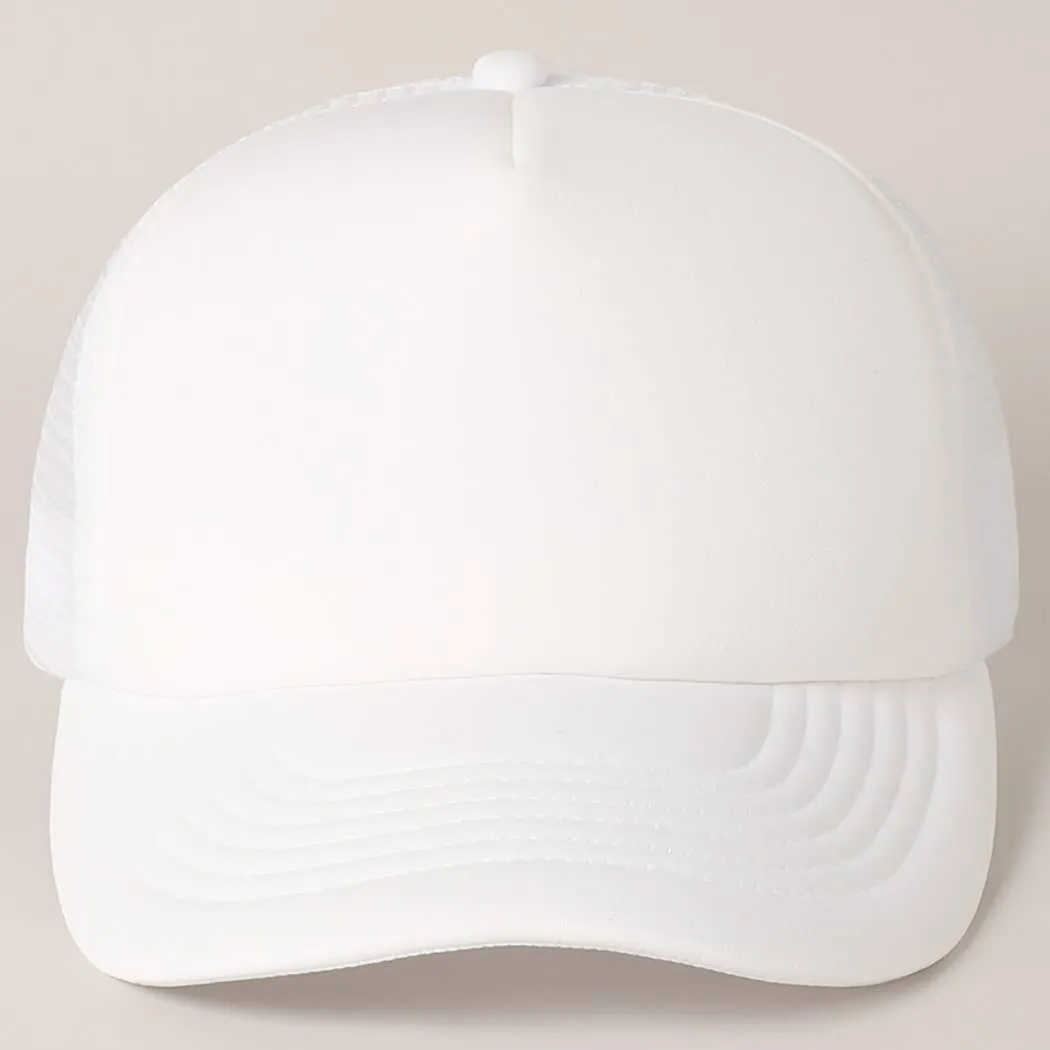 Mesh Back Trucker hat
