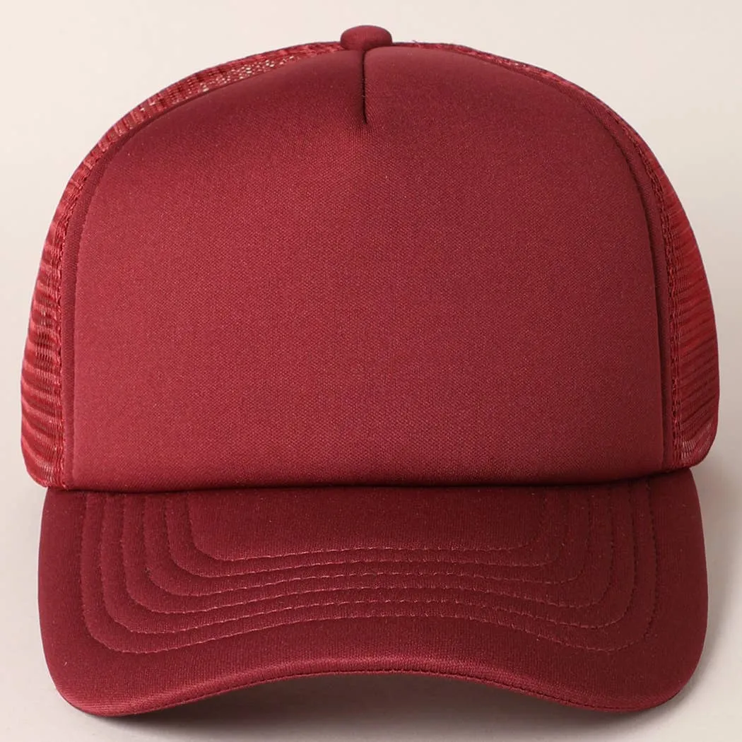 Mesh Back Trucker hat