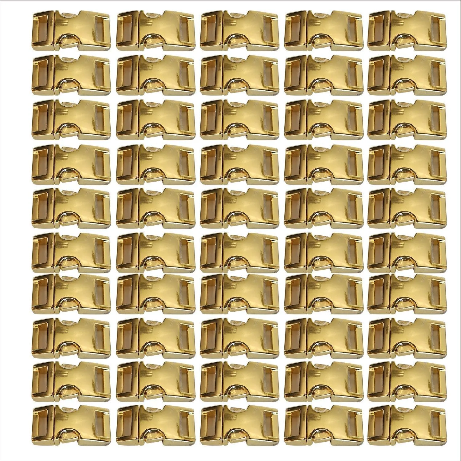 Metal Buckle - Gold 10mm