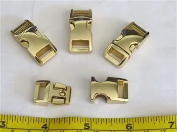 Metal Buckle - Gold 10mm