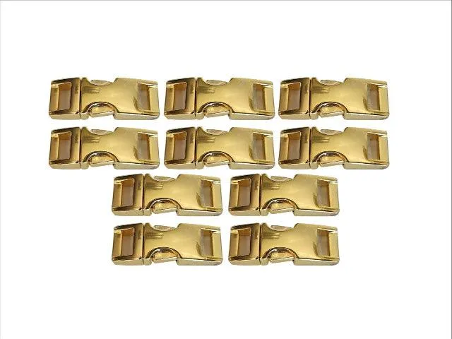 Metal Buckle - Gold 10mm
