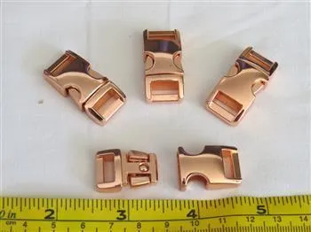 Metal Buckle - Rose Gold 10mm