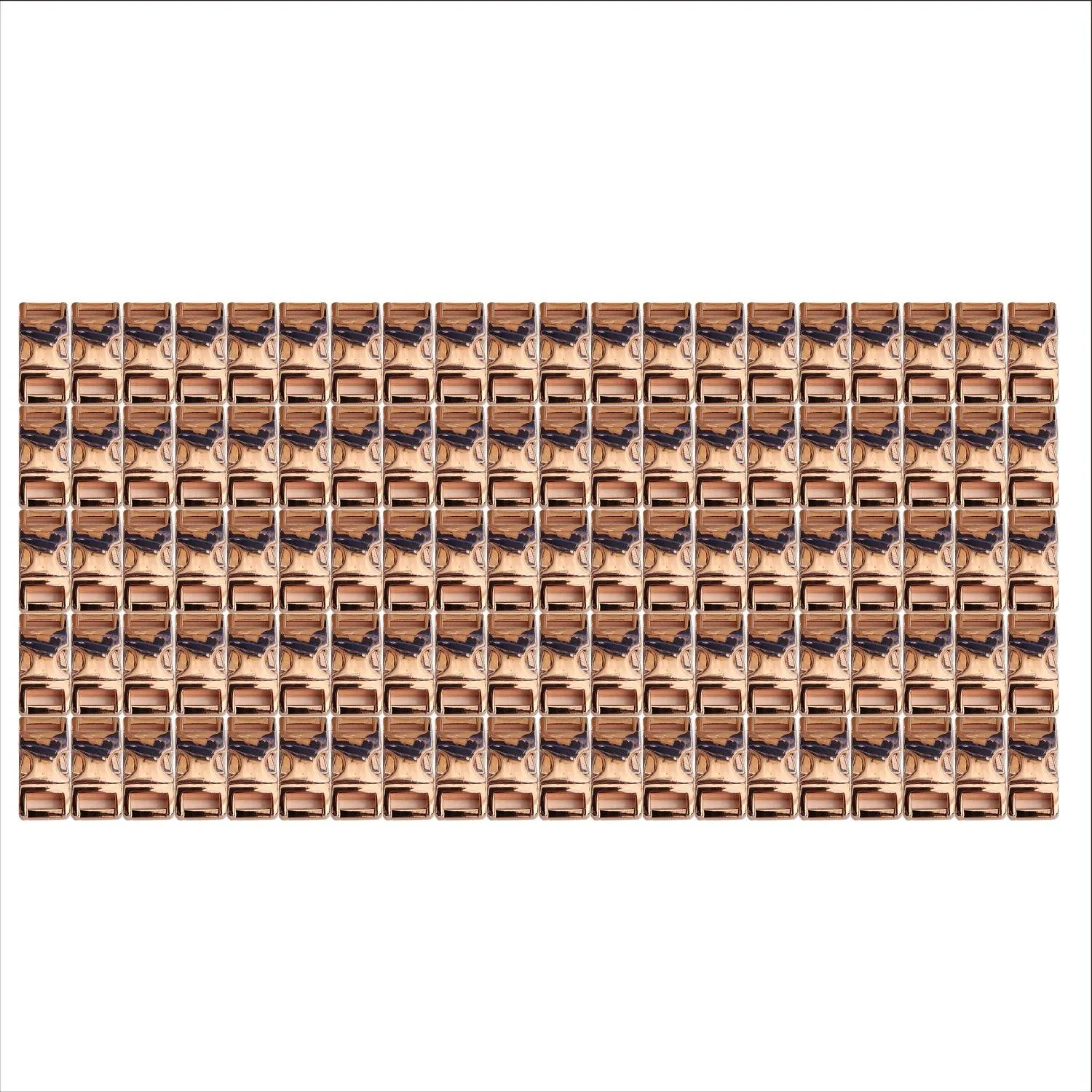 Metal Buckle - Rose Gold 10mm