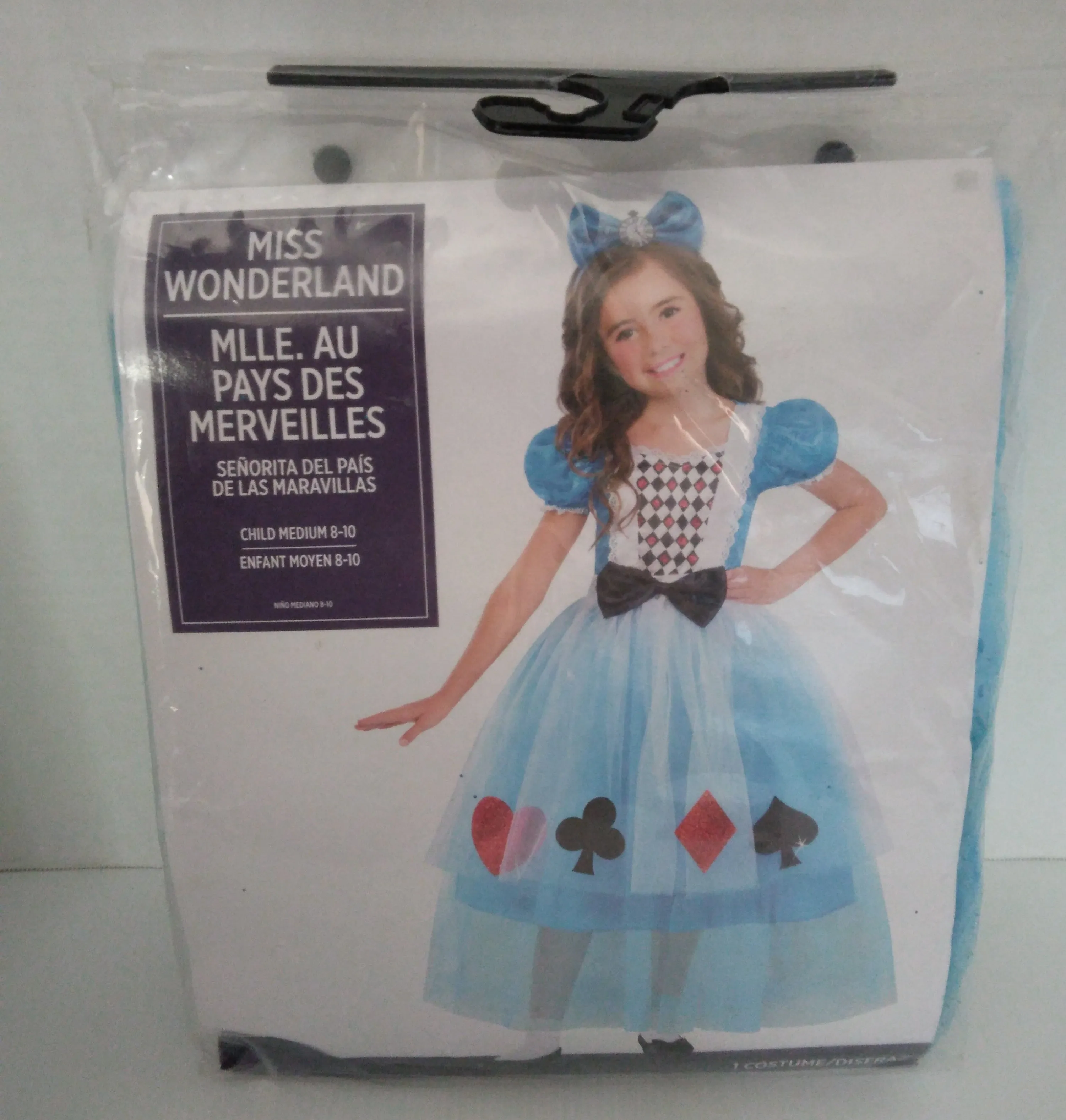 Miss Wonderland Childs Costume Medium 8-10