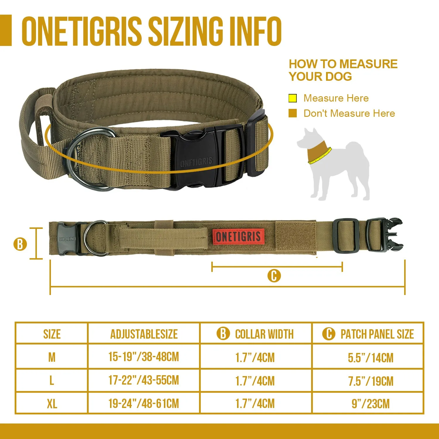 ONETIGRIS Dog Collar 08