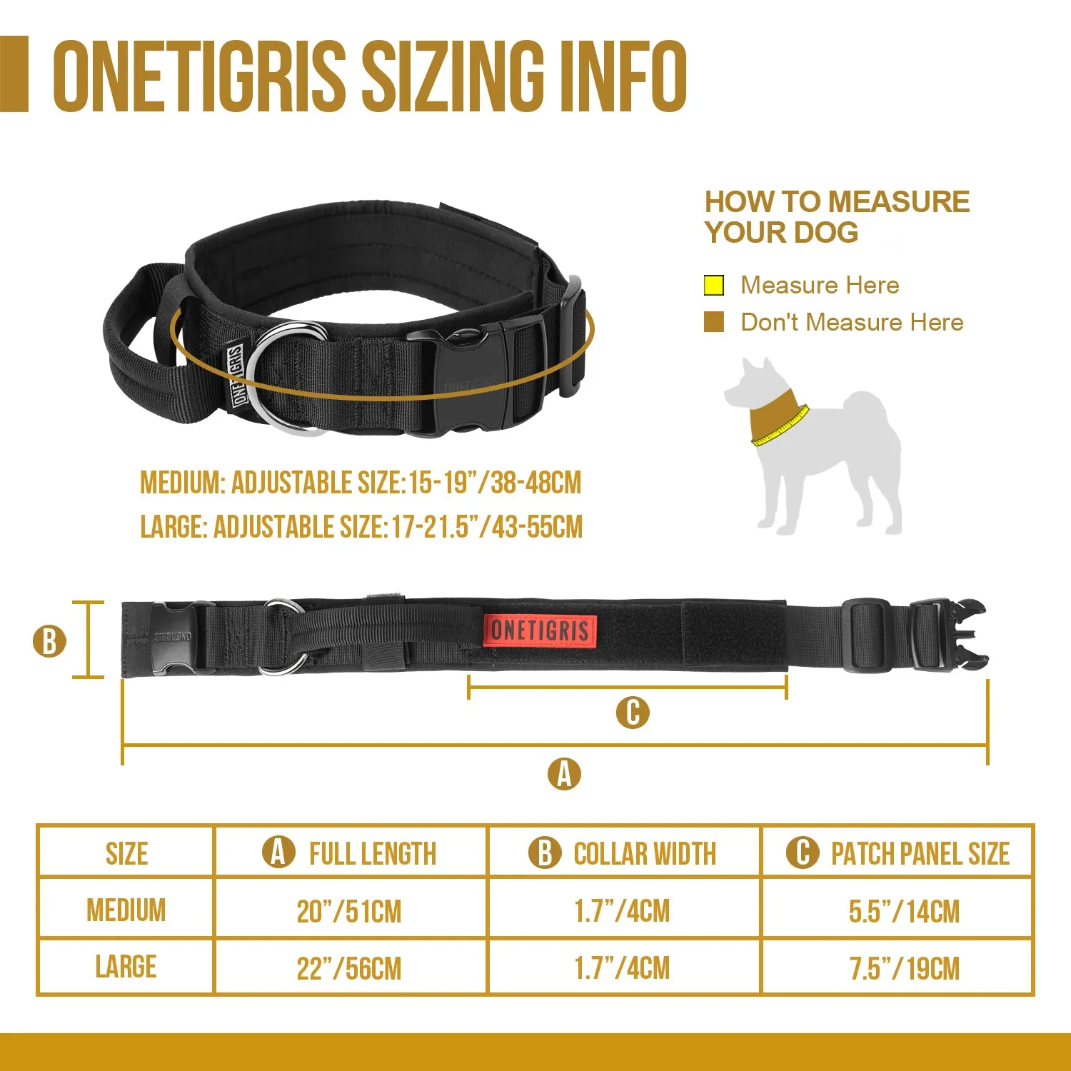 ONETIGRIS Dog Collar 08