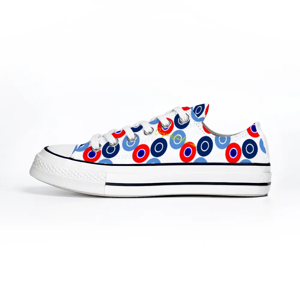 Origen Destination Unisex Low Top Canvas Shoes